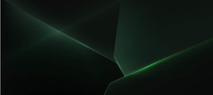 green abstract green light abstract ,background polygon elegant background and frame background
