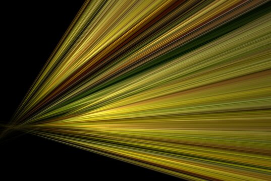 Computer generated fractal pattern and shape