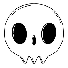 halloween ghost cartoon monster.