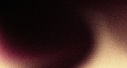 Dark golden burgundy abstract background with grain texture smooth color gradient, rough texture for design