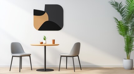 Vintage Minimalist Cafe Interior Design Inspiration
