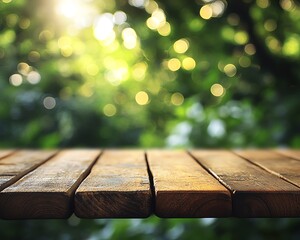 Minimalist desk calendar on a wooden table with a dreamy bokeh background, ideal for highlighting appointments and schedules