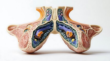 Anatomy Model of the Thyroid Gland