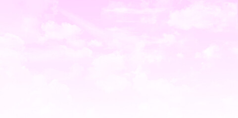 Processed collage of cloudy light pink sky texture. 