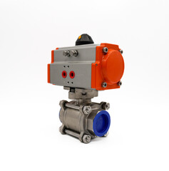 Valves for industrial processes, Pneumatica valves, Pneumatic actuatos