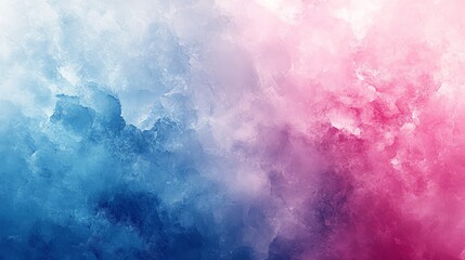 Obraz premium Soft pastel gradient background in blue and pink,
