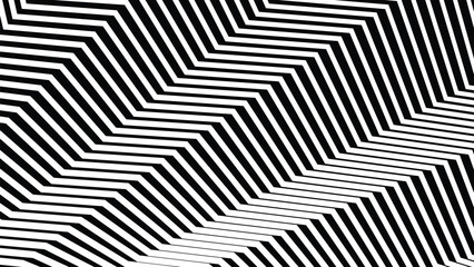 Black and white seamless zig zag pattern abstract background