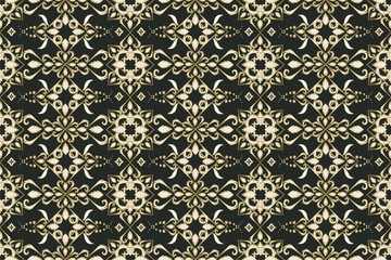 Fototapeta premium seamless damask pattern 