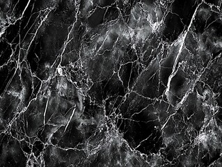 Black marble texture, white isolate background