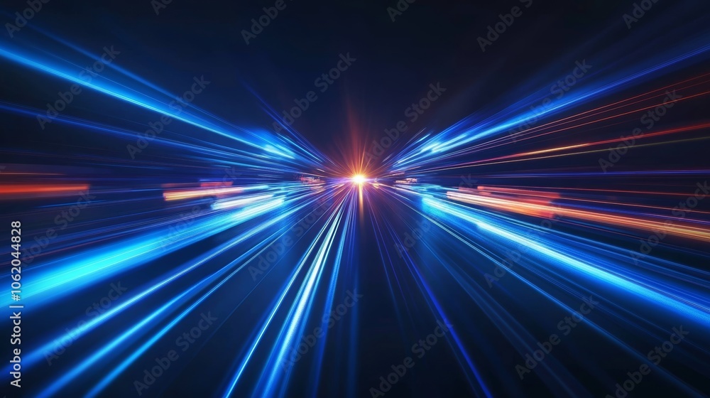 Aufkleber the flash flashes rays and searchlights in this light burst image. realistic sun rays. colorful sun 