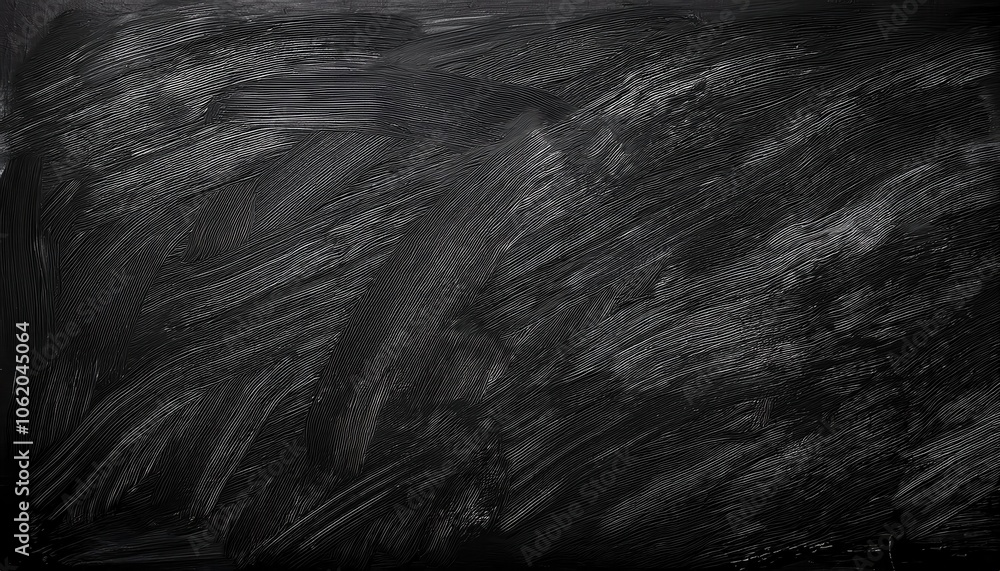 Poster deep black textured background with intricate linear brush strokes and subtle highlight. ideal for d