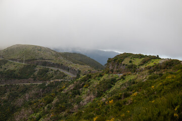 Mountains and clouds, Madeira, Portugal