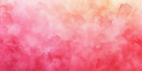 Fototapeta premium Abstract Watercolor Background with Pink and Orange Hues