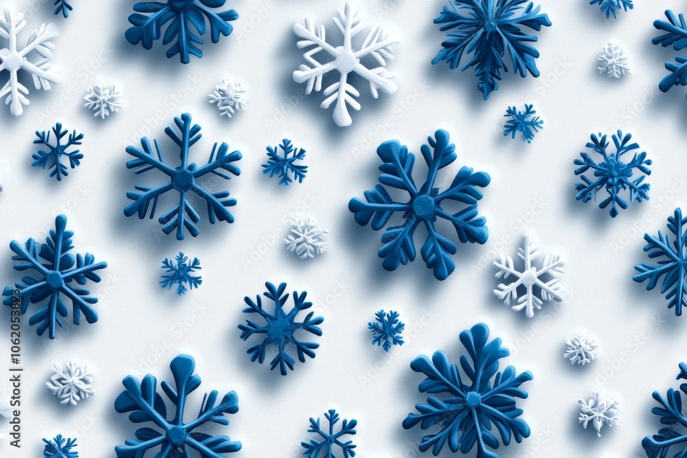 Poster minimalist line art of frost patterns on glass, capturing the delicate and intricate look of winterâ