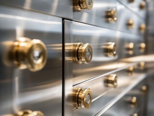 Bank Vault Detail.