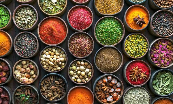 A Collection of Aromatic Spices