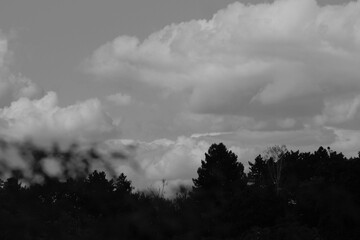 Obraz premium cloudy landscape