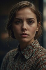 woman cinematic portrait