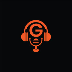 Audio Studio Logo With Letter G