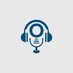 Audio Studio Logo With Letter O