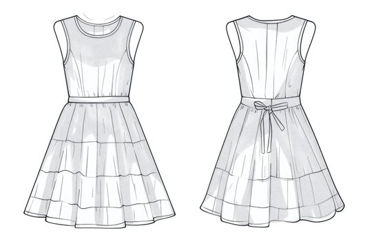 Two versions of a white lace dress with sleeveless design, perfect for vintage looks or formal occasions.
