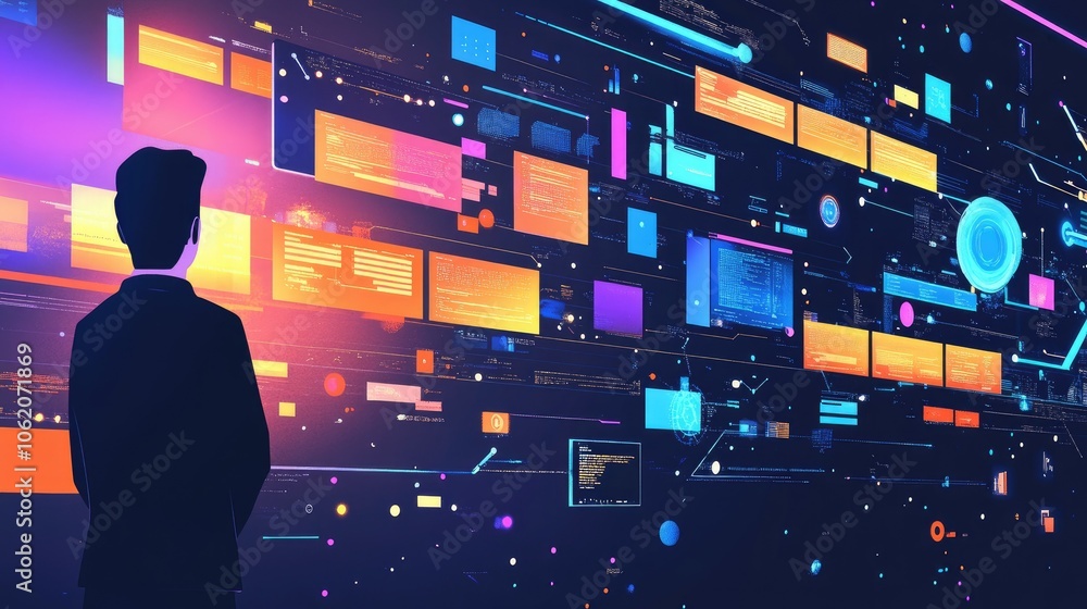 Aufkleber a modern timeline illustrating the key features of video editing software, designed to highlight adv