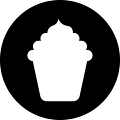 Happy birthday single vector icon