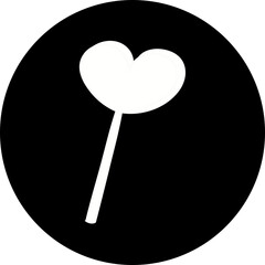 Happy birthday single vector icon