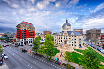 Lexington, Kentucky, USA Historic Downtown Cityscape
