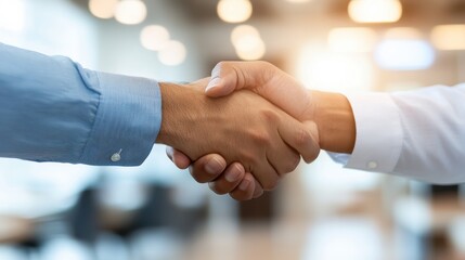 Real Estate Agent Handing Over Signed Contract