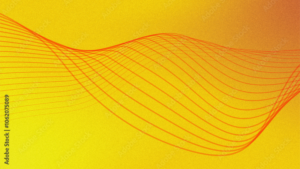 Poster abstract blurred grainy gradient background texture in color yellow background