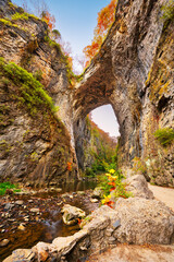 Natural Bridge, Virginia, USA with the