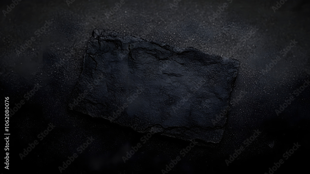 Poster a black background with no visible objects. the background is dark and has a rough texture. it is a 