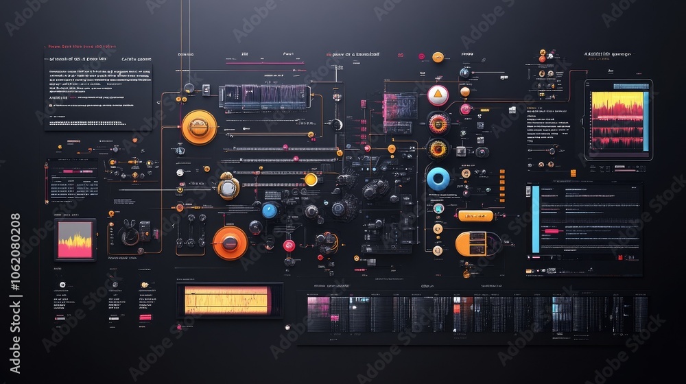 Poster a visually engaging timeline highlighting the evolution of video editing software tools, perfect for