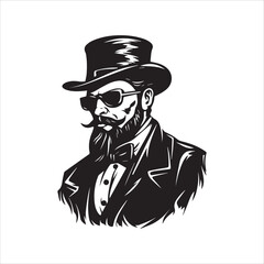 silhouette of a person