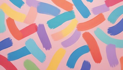 seamless pattern with colorful stripes