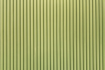 Green Wooden Striped Wall Background.