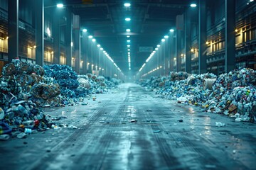 Emphasizing the separation of recyclables from waste