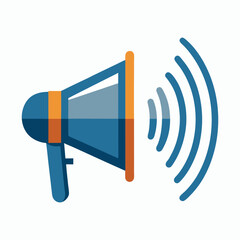 primitive loudspeaker for sound icon