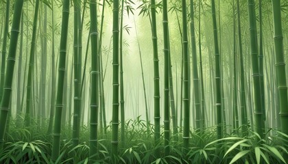 Fototapeta premium bamboo forest background