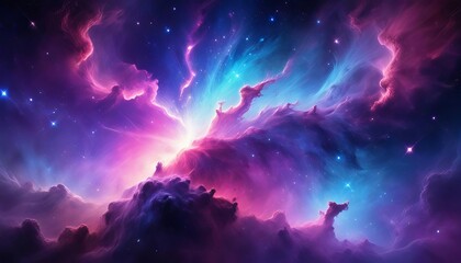 Fototapeta premium stars and clouds