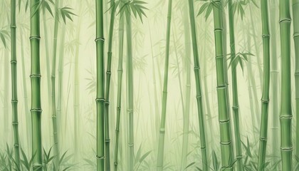 bamboo background with bamboo