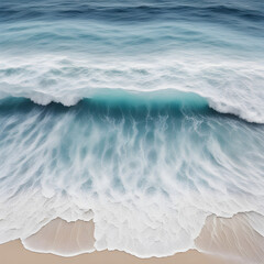 waves on the beach
