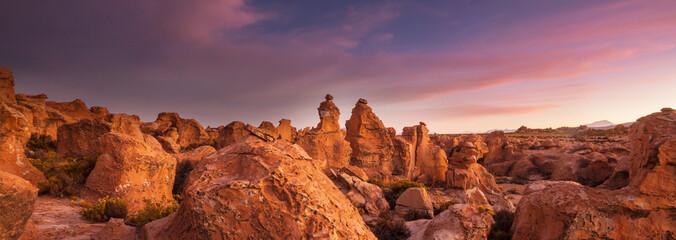 Rock formations in Bolivia