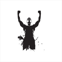 silhouette of a person