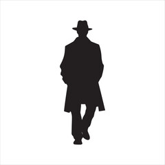 silhouette of a person