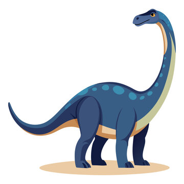 blue dinosaur standing on ground clip art preview