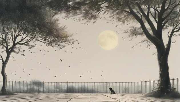 dag and moon