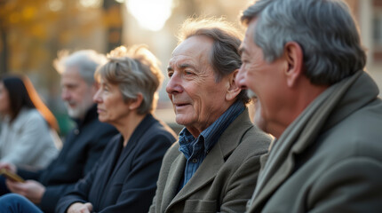 Heartwarming Moment of Seniors in Europe: Daily Life, Friendship, and Reflections