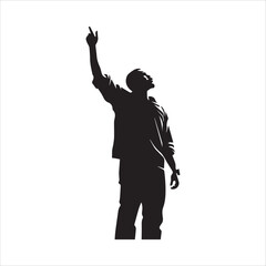 silhouette of a person